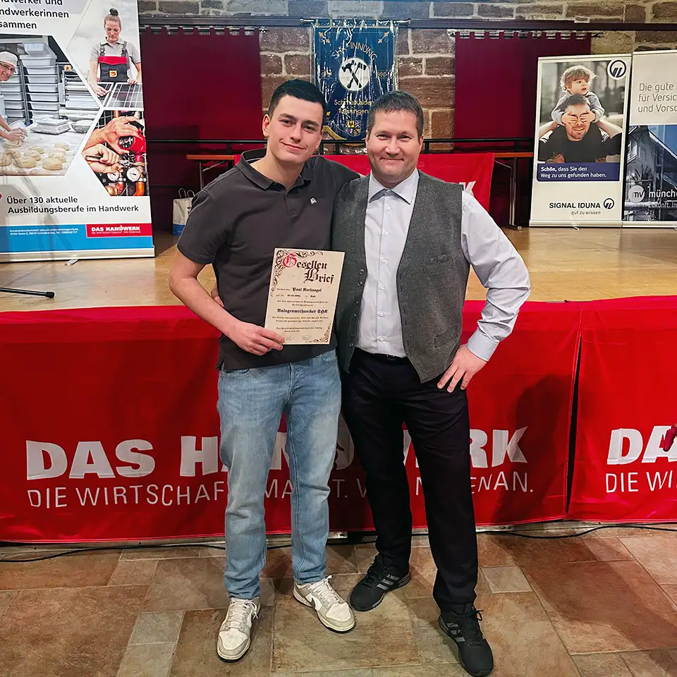 Gesellenübernahme