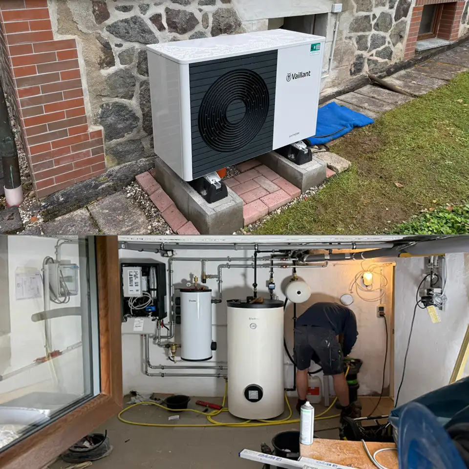 Einbau einer Wärmepumpe im Gebäudebestand